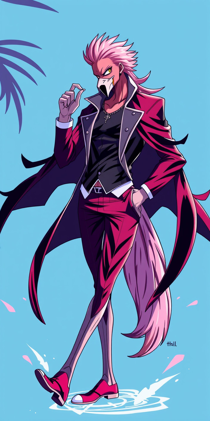 Doflamingo 7 Phone Wallpaper