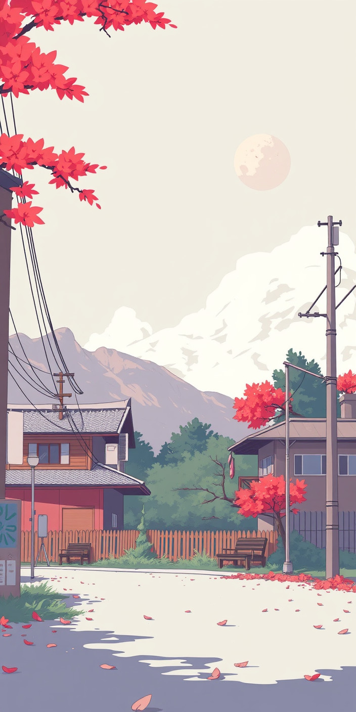 Sayori 7 Phone Wallpaper