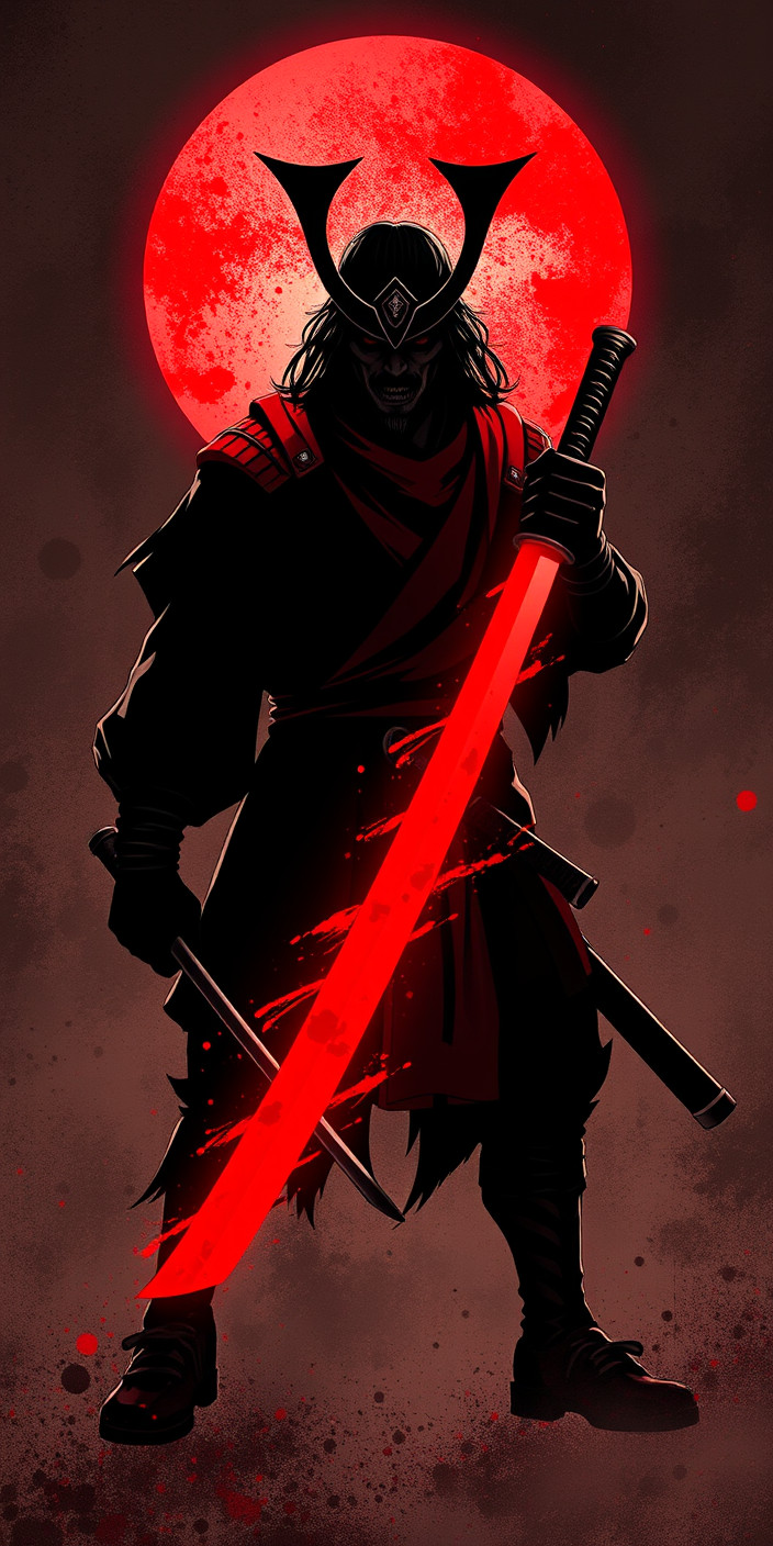 Afro samurai 8 Phone Wallpaper