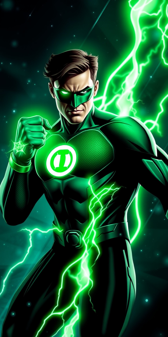 Green lantern 8 Phone Wallpaper
