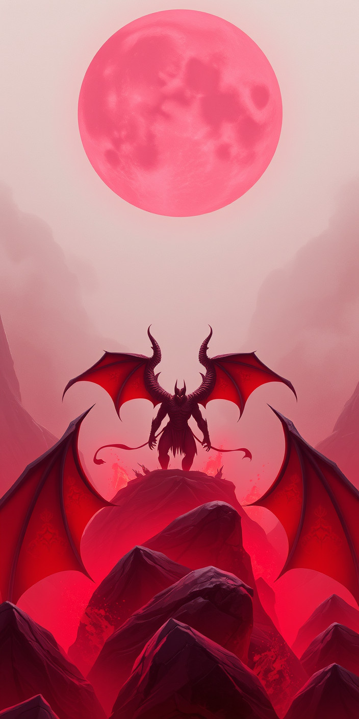 Demon 12 Phone Wallpaper