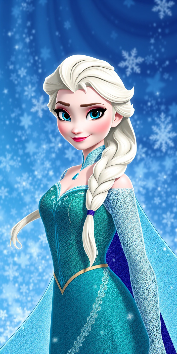 Elsa 4 Phone Wallpaper