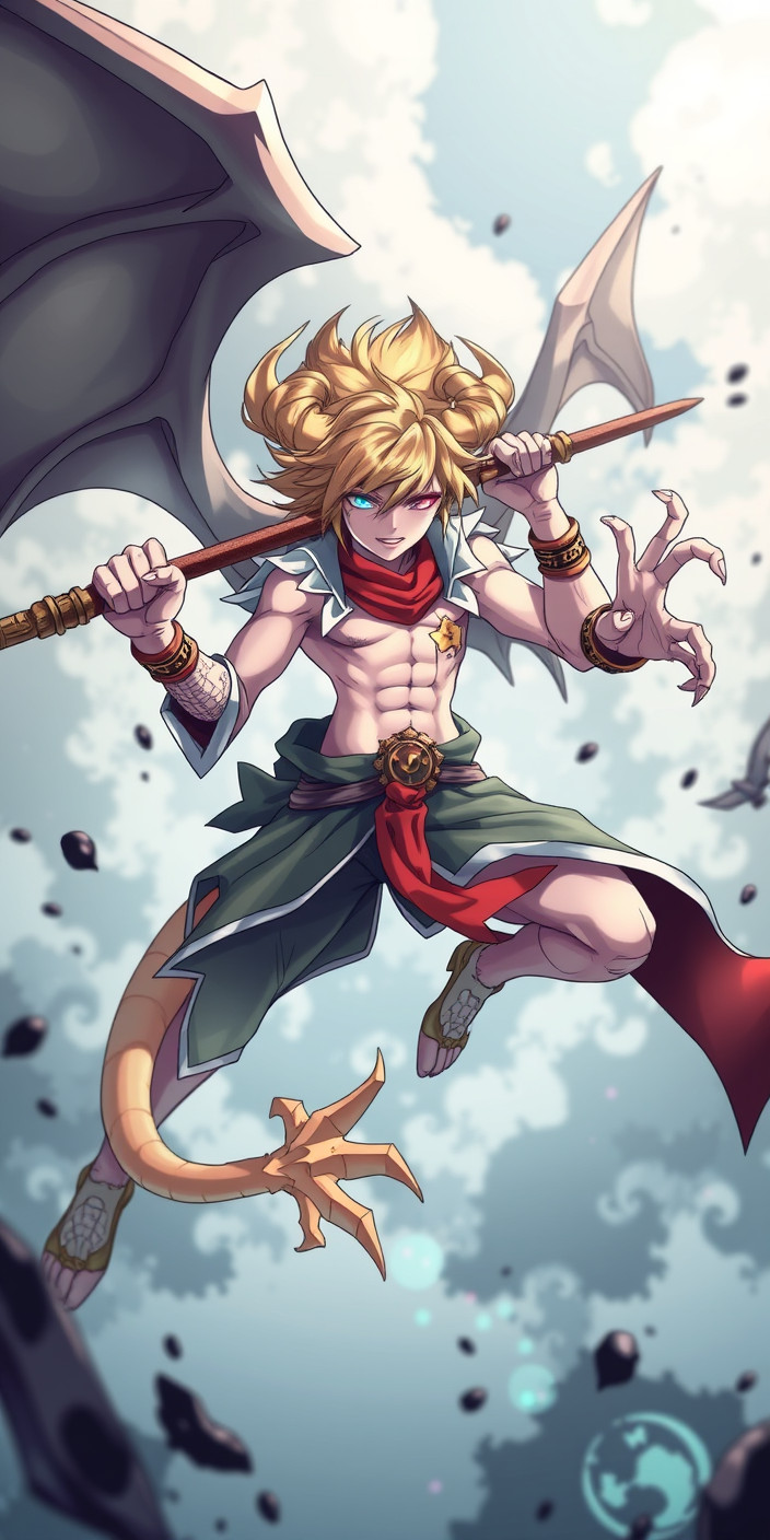 Meliodas demon form 4 Phone Wallpaper