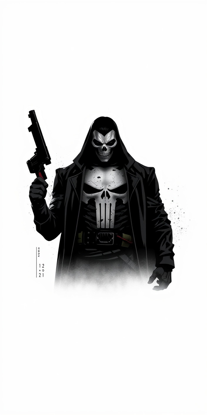 Punisher 6 Phone Wallpaper