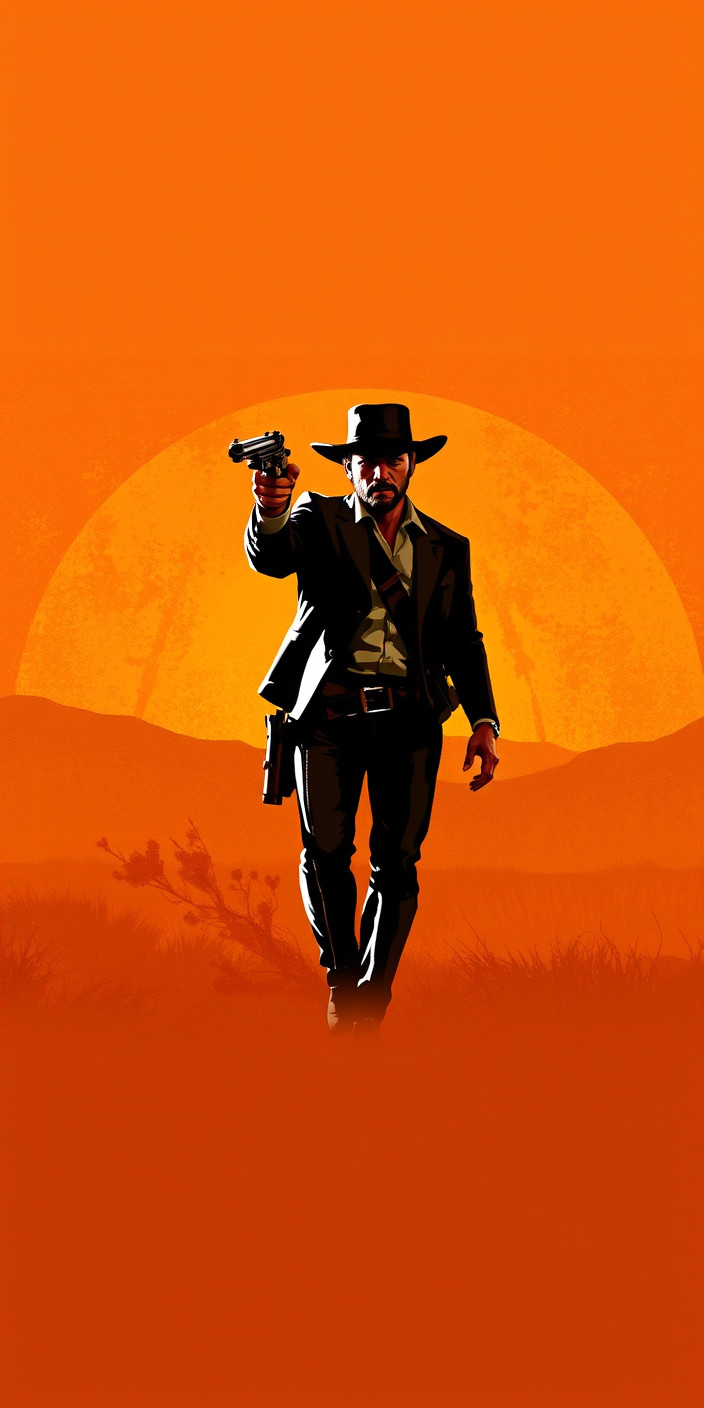 Red dead redemption 4 Phone Wallpaper