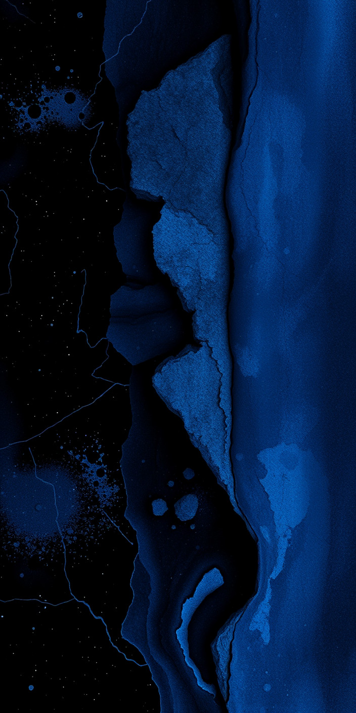 Black and blue 9 Phone Wallpaper