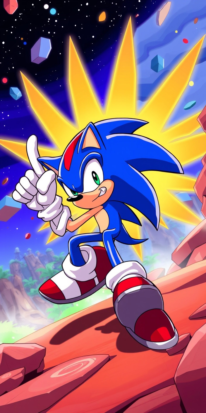 Sonic adventure 3 Phone Wallpaper