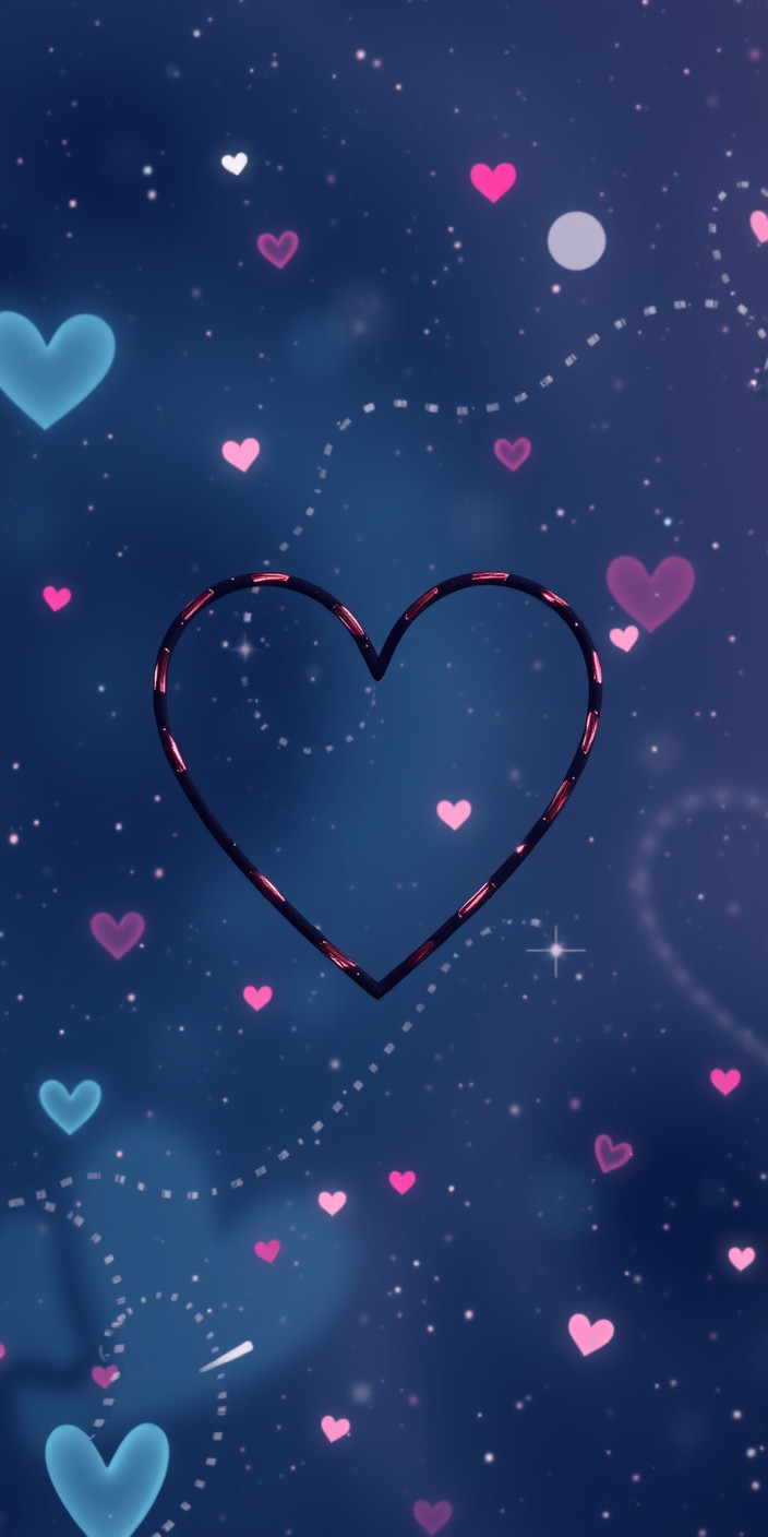 Heart 5 Phone Wallpaper