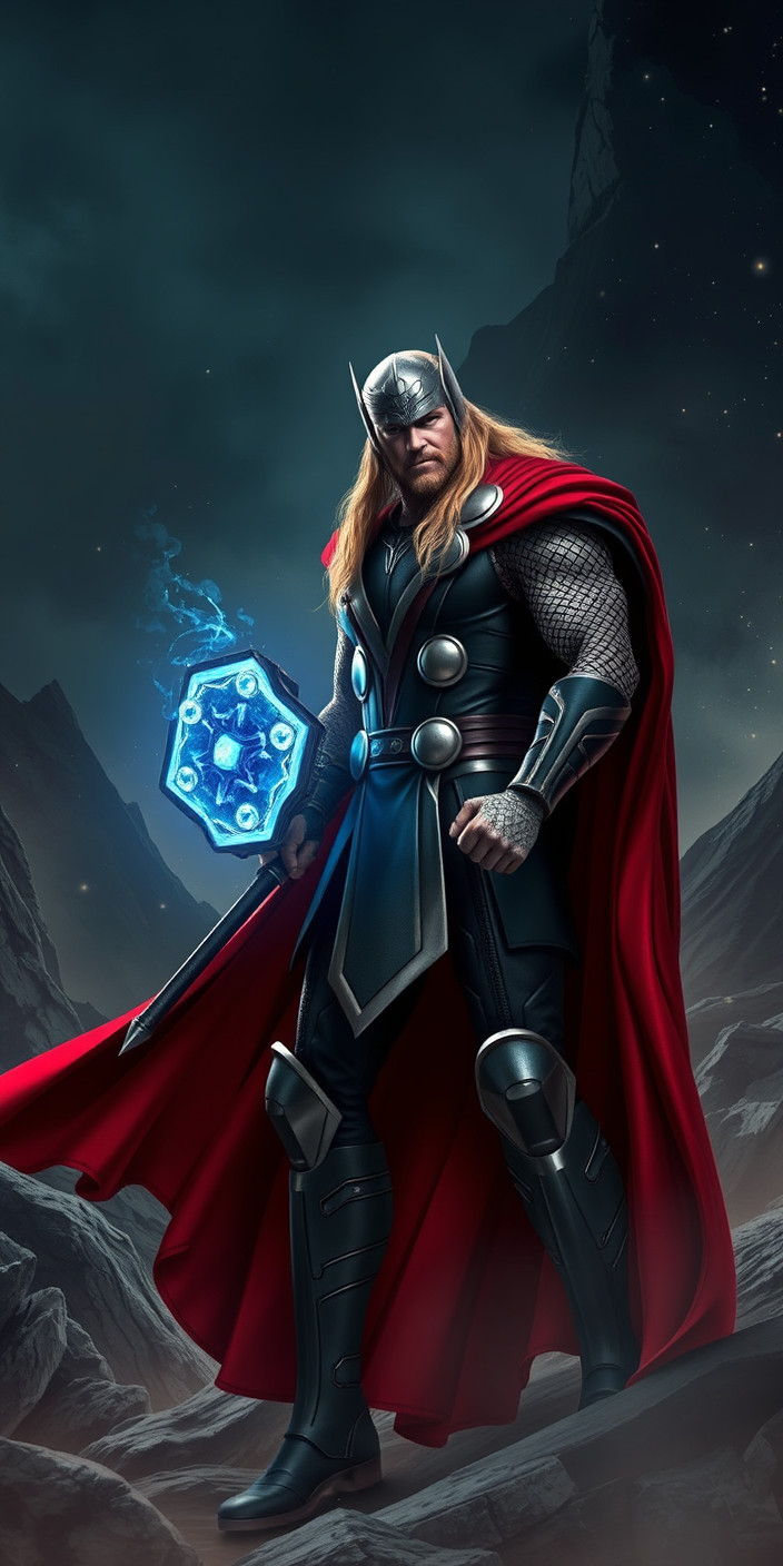 Thor 4 Phone Wallpaper