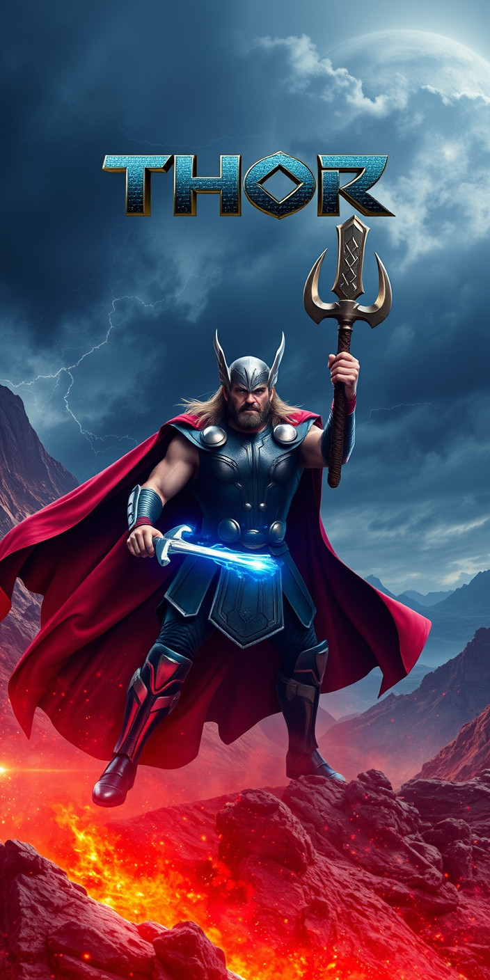 Thor ragnarok 3 Phone Wallpaper