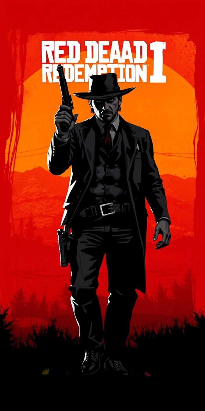Red dead redemption 2 7 Phone Wallpaper