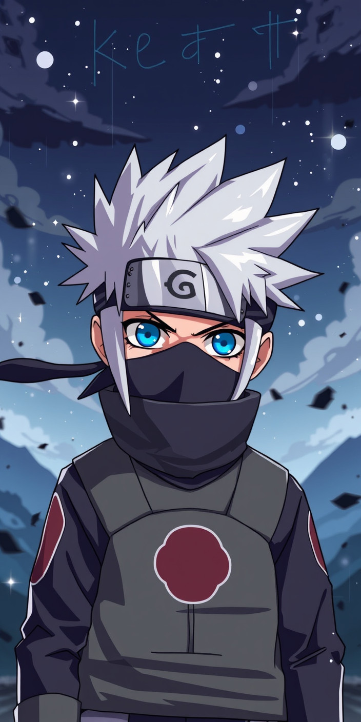 Kid kakashi 1 Phone Wallpaper