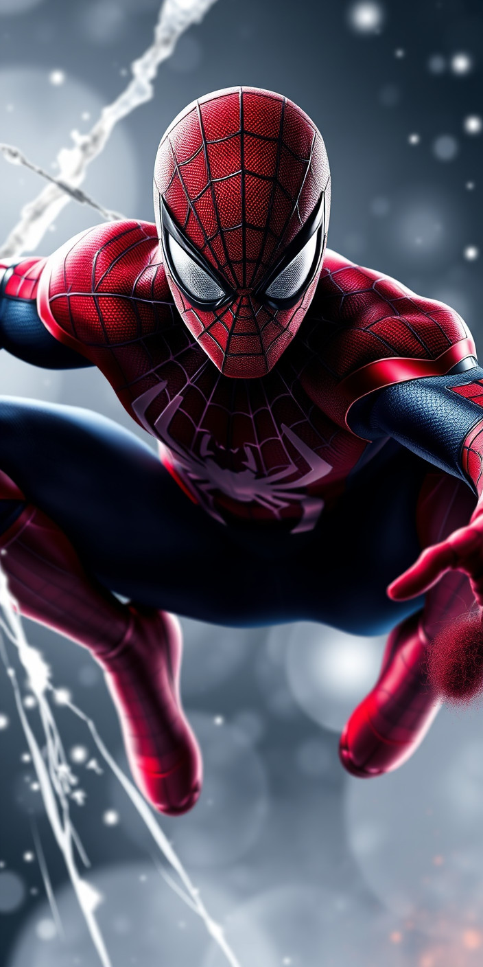 Spiderman 10 Phone Wallpaper