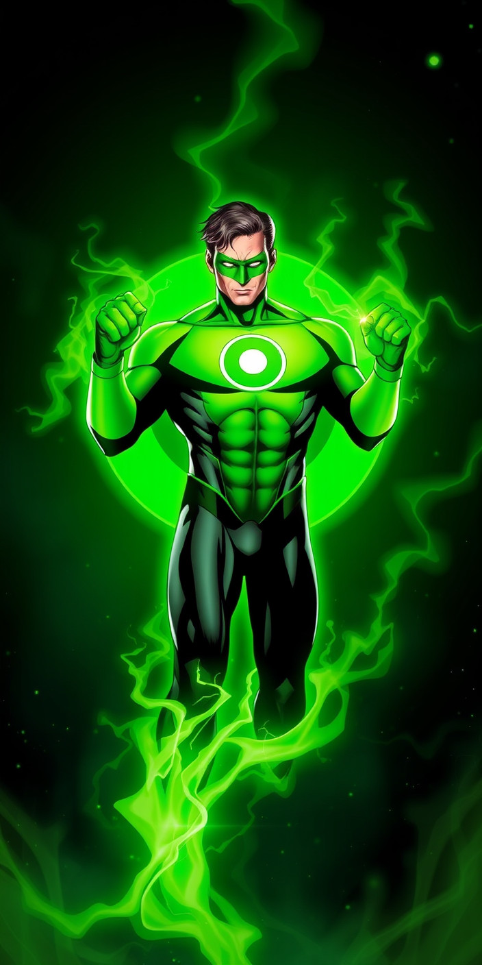 Green lantern 6 Phone Wallpaper