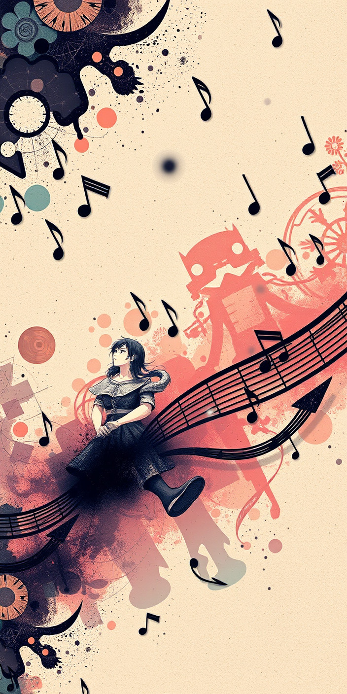 Music 9 Phone Wallpaper