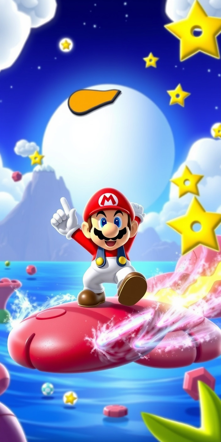 Super mario odyssey 5 Phone Wallpaper