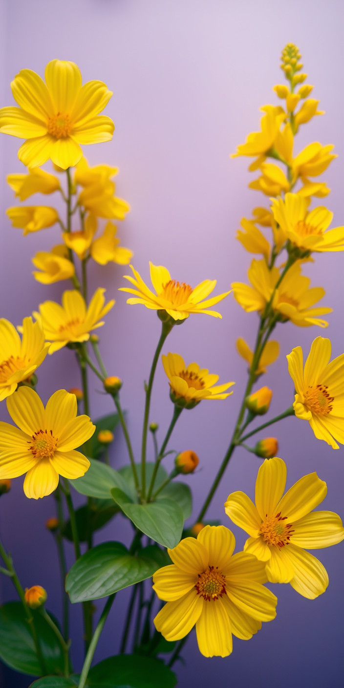 Yellow flower 7 Phone Wallpaper