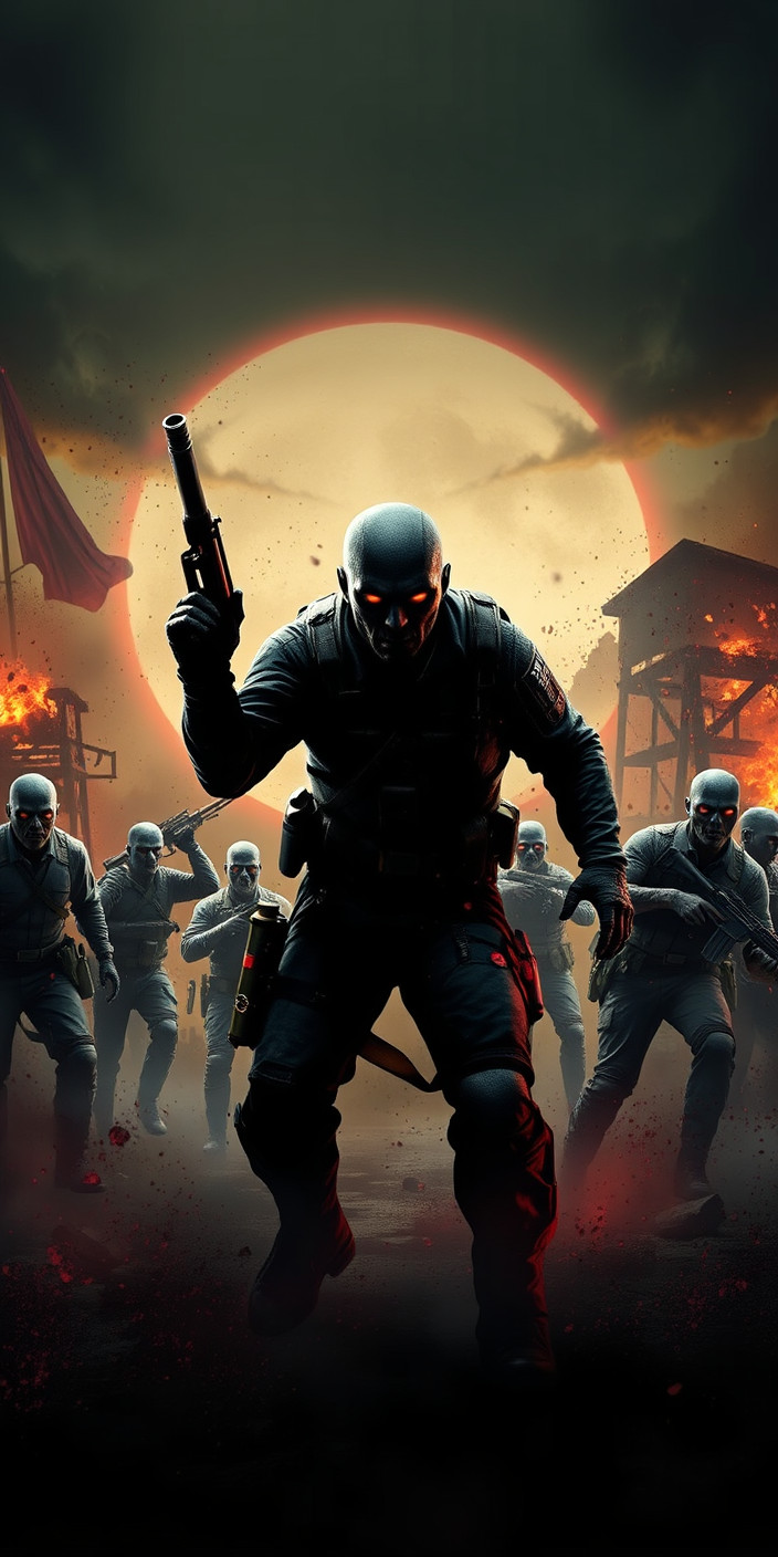 Call of duty zombies 6 Phone Wallpaper