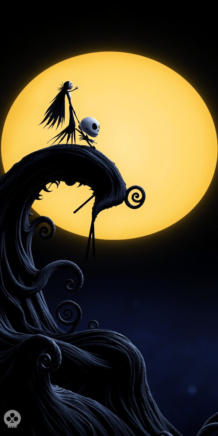 The nightmare before christmas 10 Phone Wallpaper