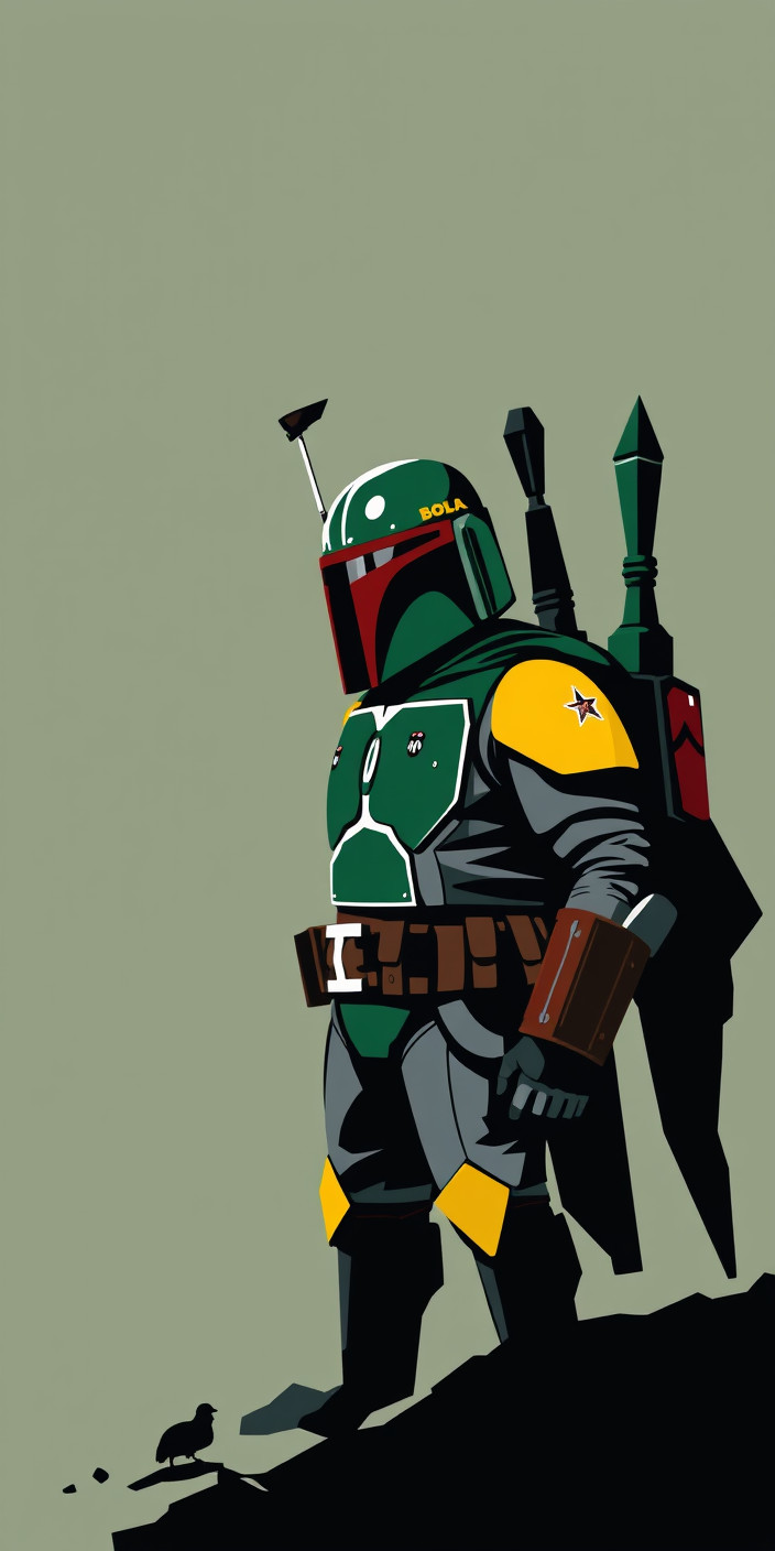 Boba fett 1 Phone Wallpaper