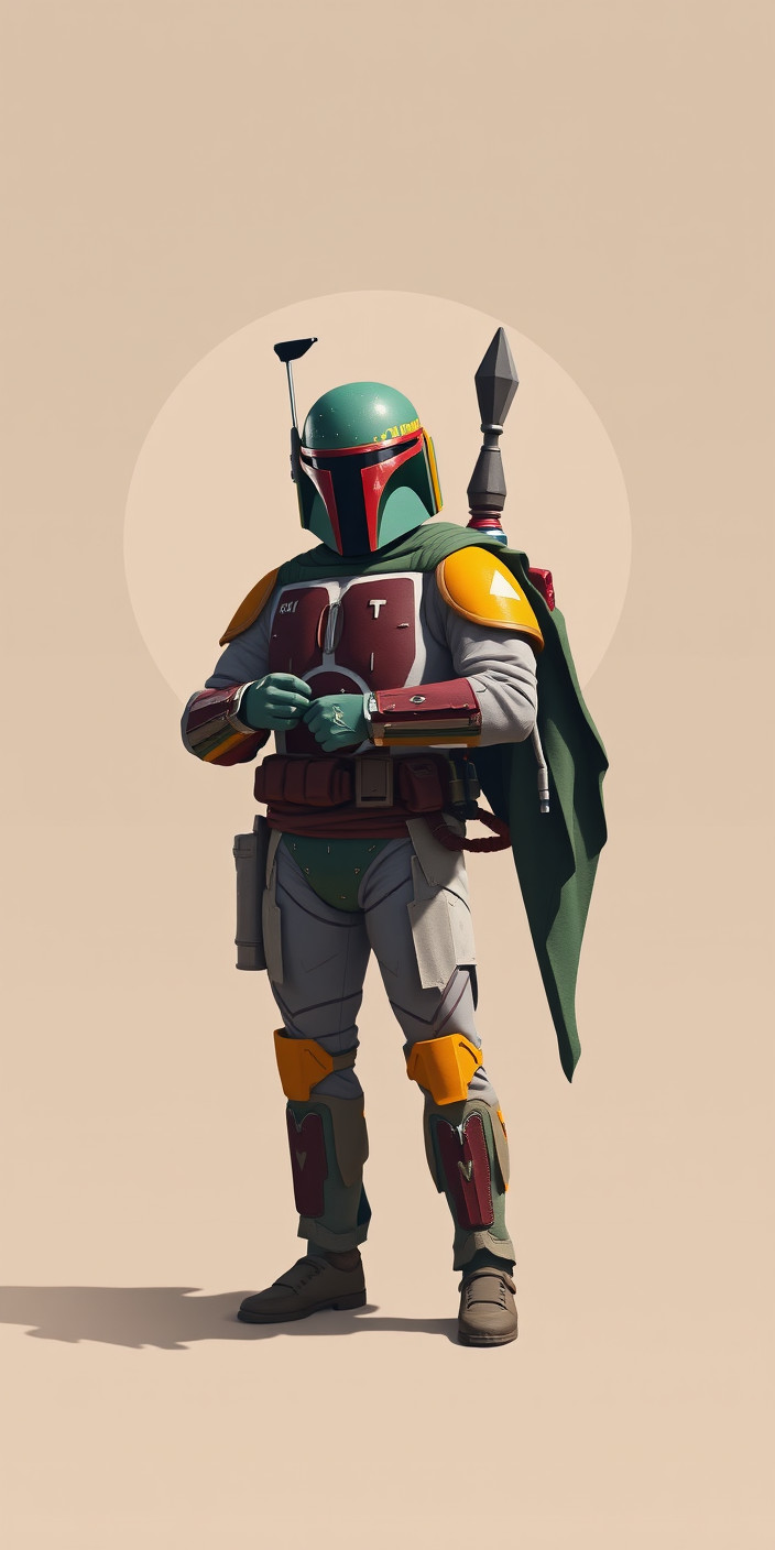 Boba fett 9 Phone Wallpaper