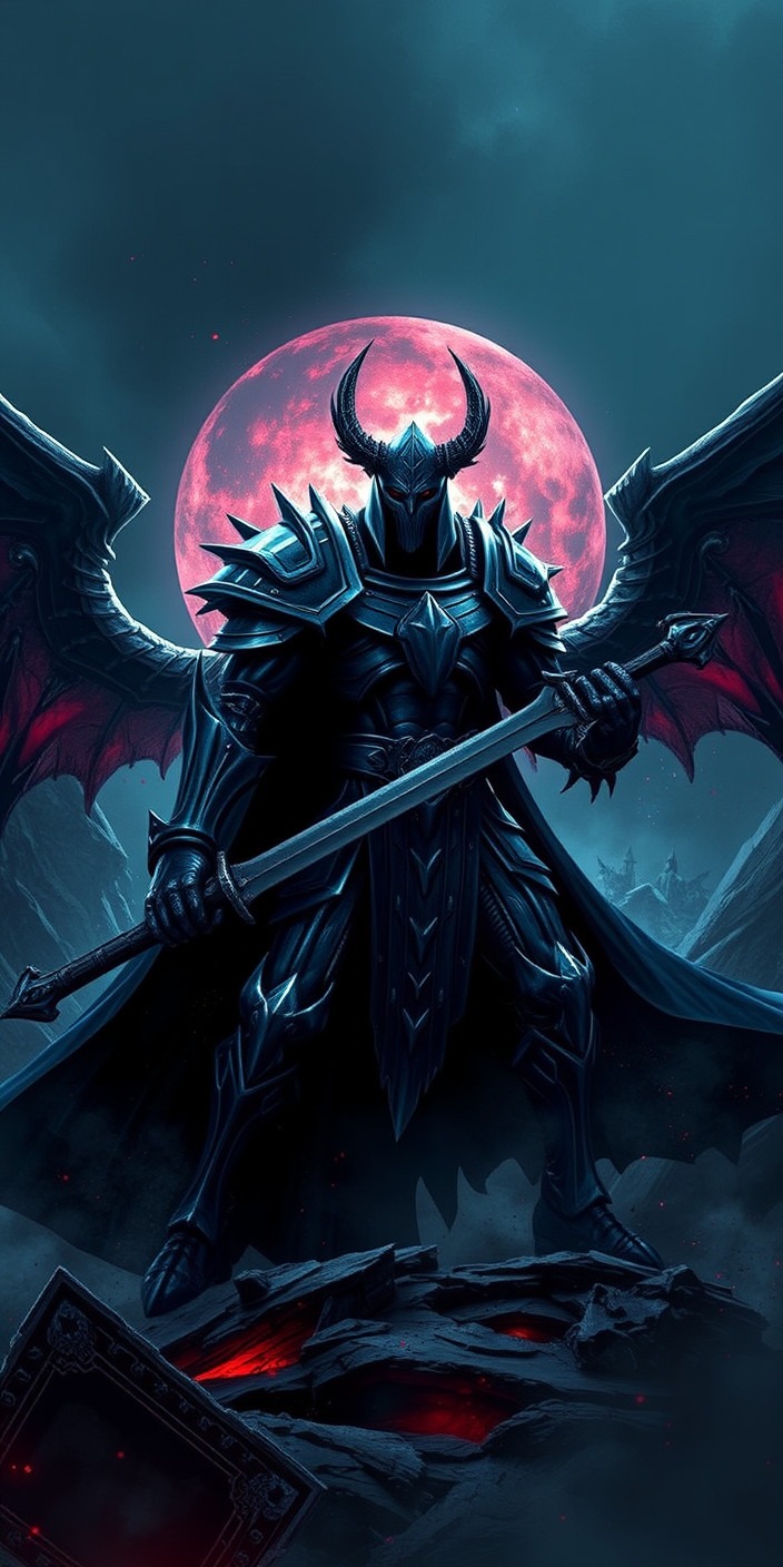 Death knight 7 Phone Wallpaper