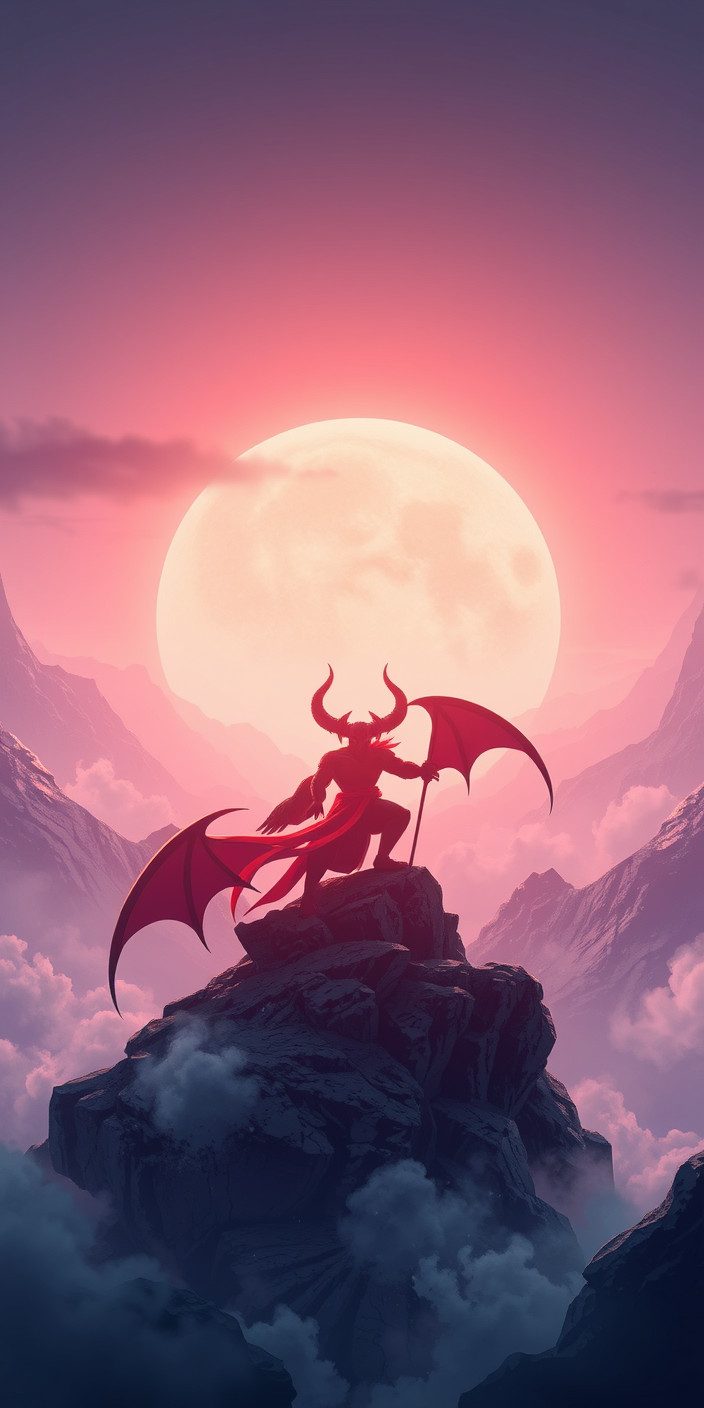 Demon 2 Phone Wallpaper