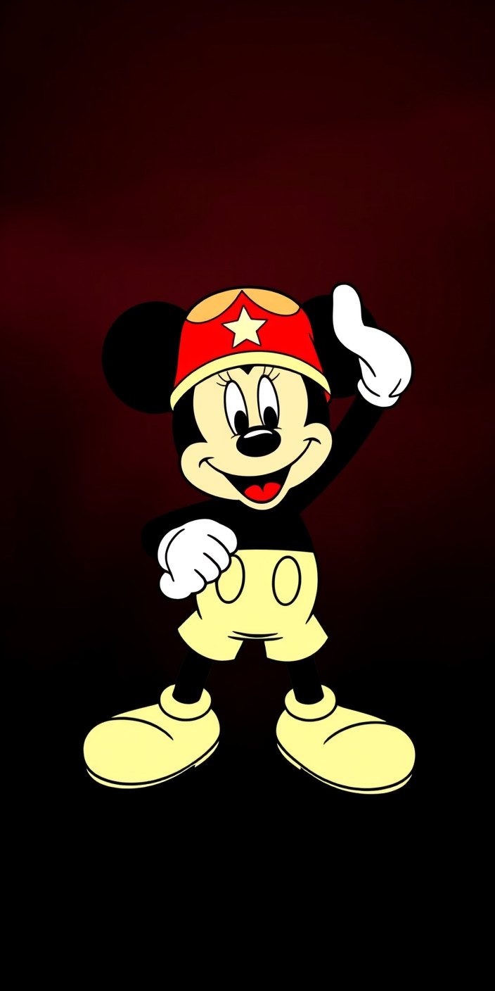 Supreme mickey mouse 4 Phone Wallpaper