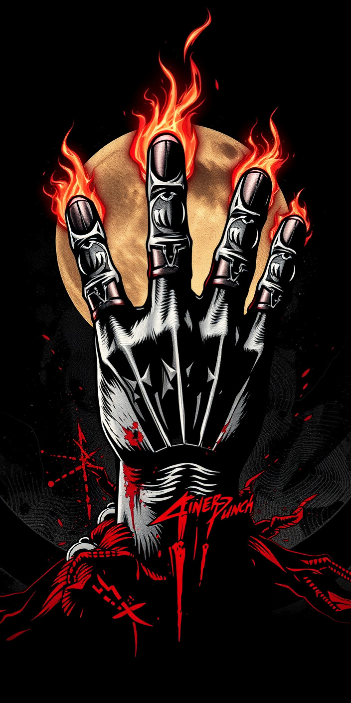 Five finger death punch 8 Phone Wallpaper