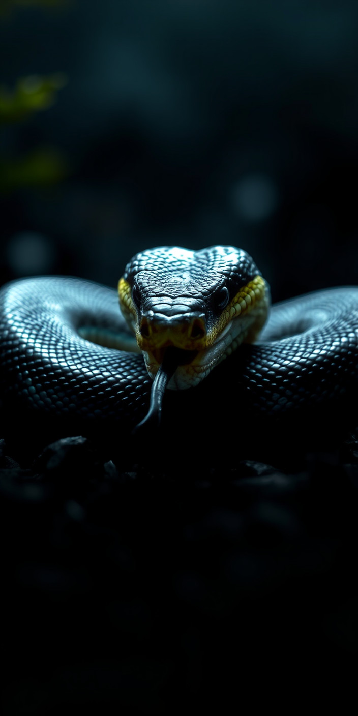 Snake 1 Phone Wallpaper