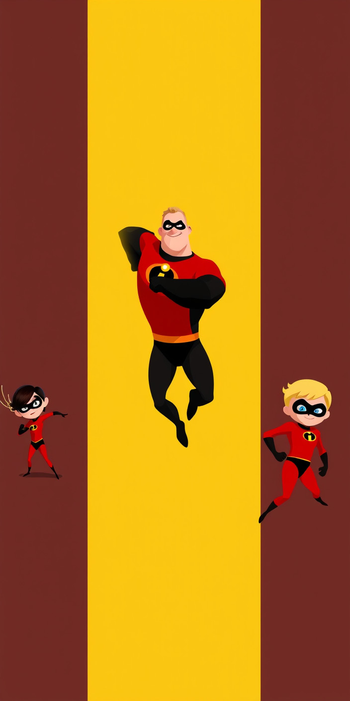 Incredibles 2 Phone Wallpaper