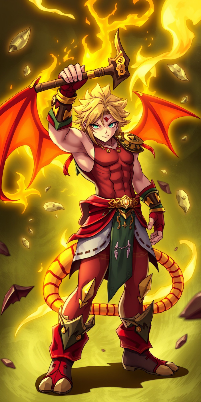 Meliodas demon form 6 Phone Wallpaper