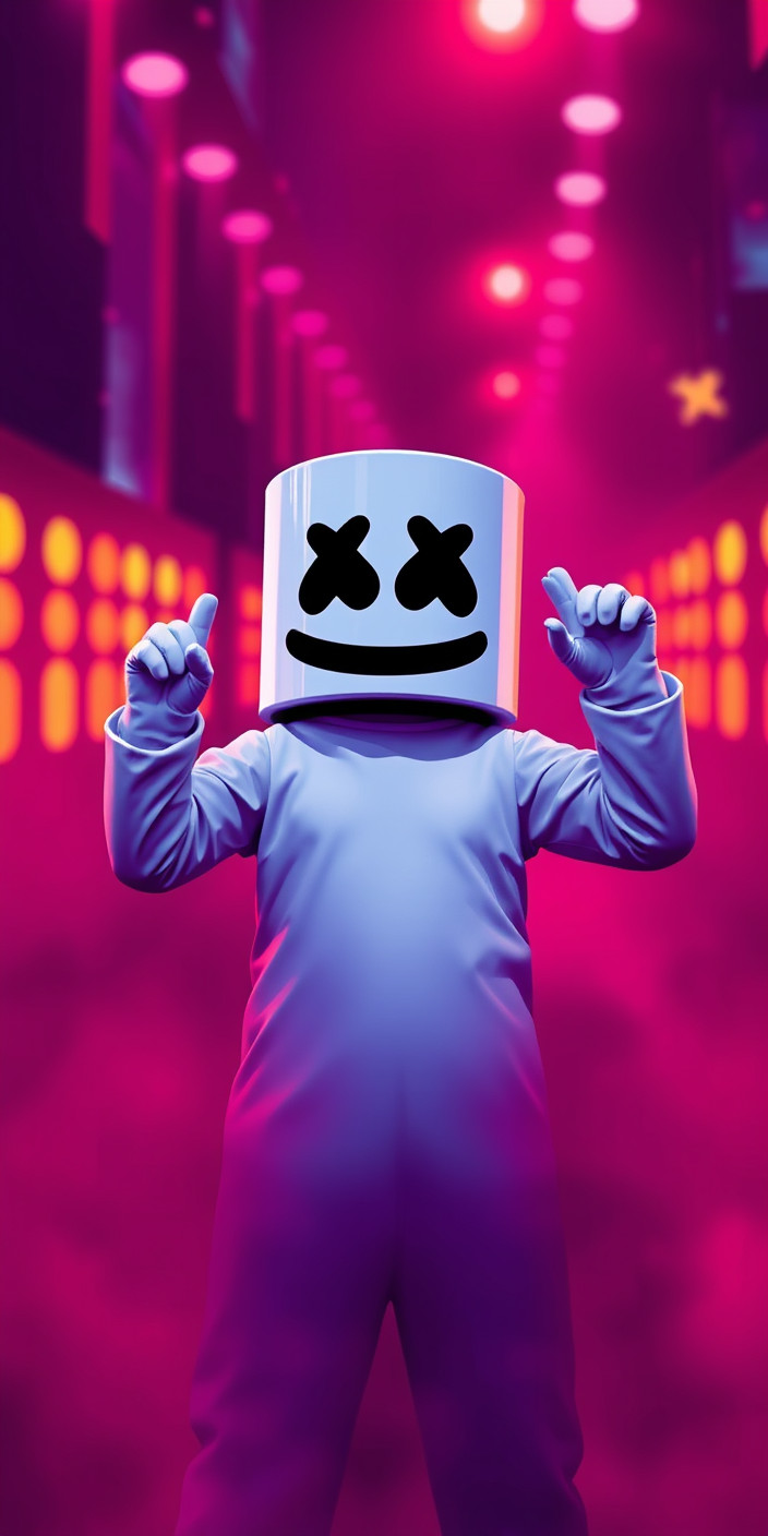 Marshmello 13 Phone Wallpaper