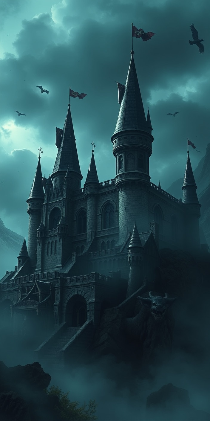Dark castle 3 Phone Wallpaper