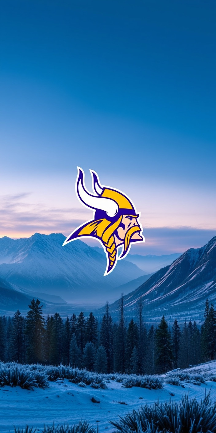 Minnesota vikings  android 9 Phone Wallpaper