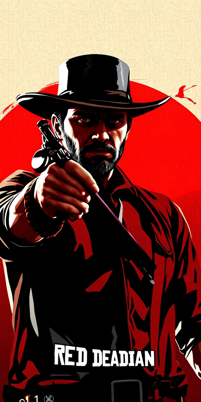 Red dead redemption 2 8 Phone Wallpaper