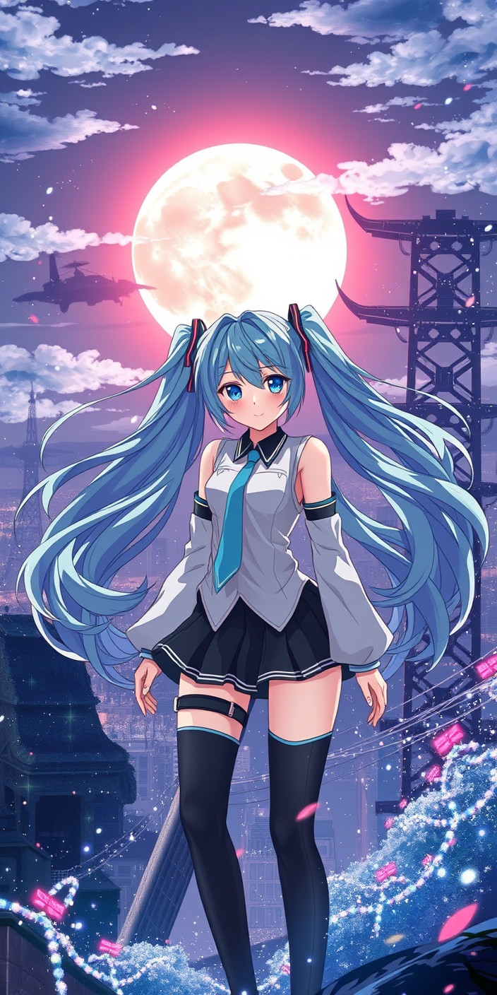 Miku nakano 7 Phone Wallpaper