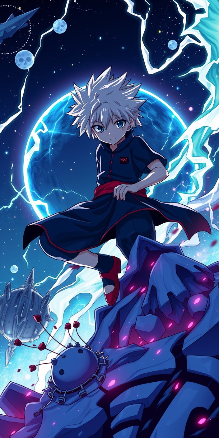 Killua 11 Phone Wallpaper