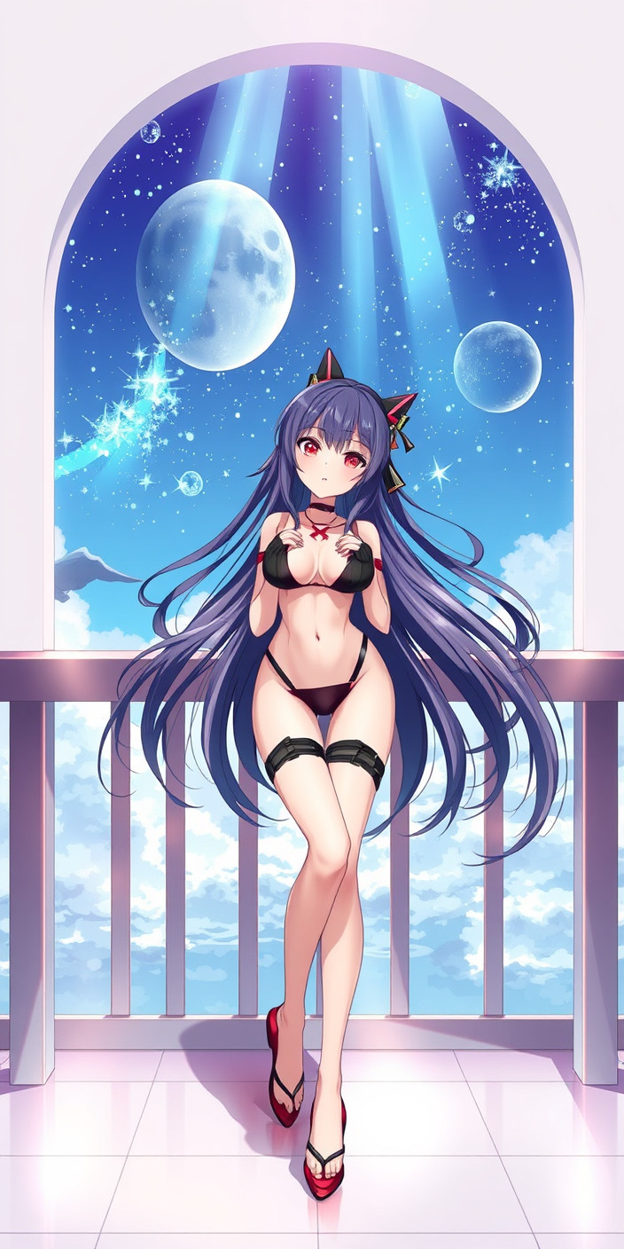 Sexy anime girls 7 Phone Wallpaper