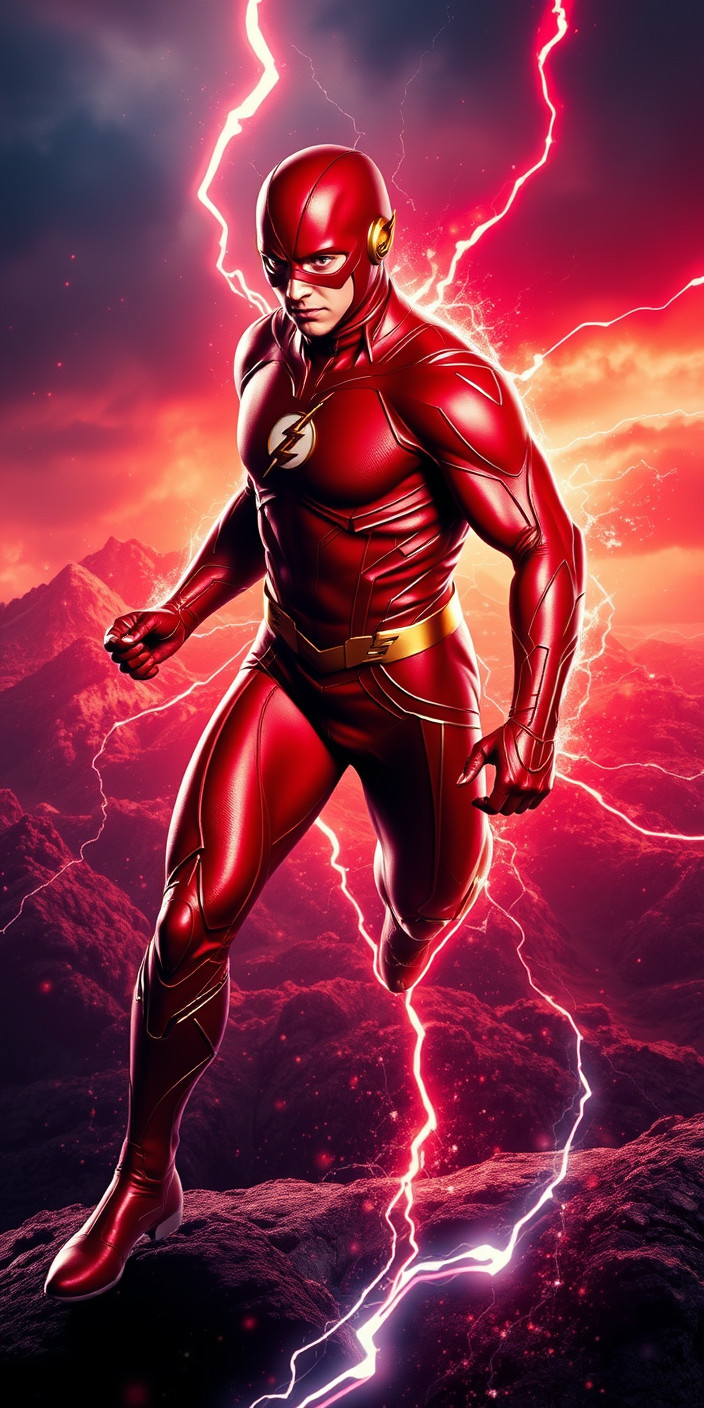 The flash the flash 12 Phone Wallpaper