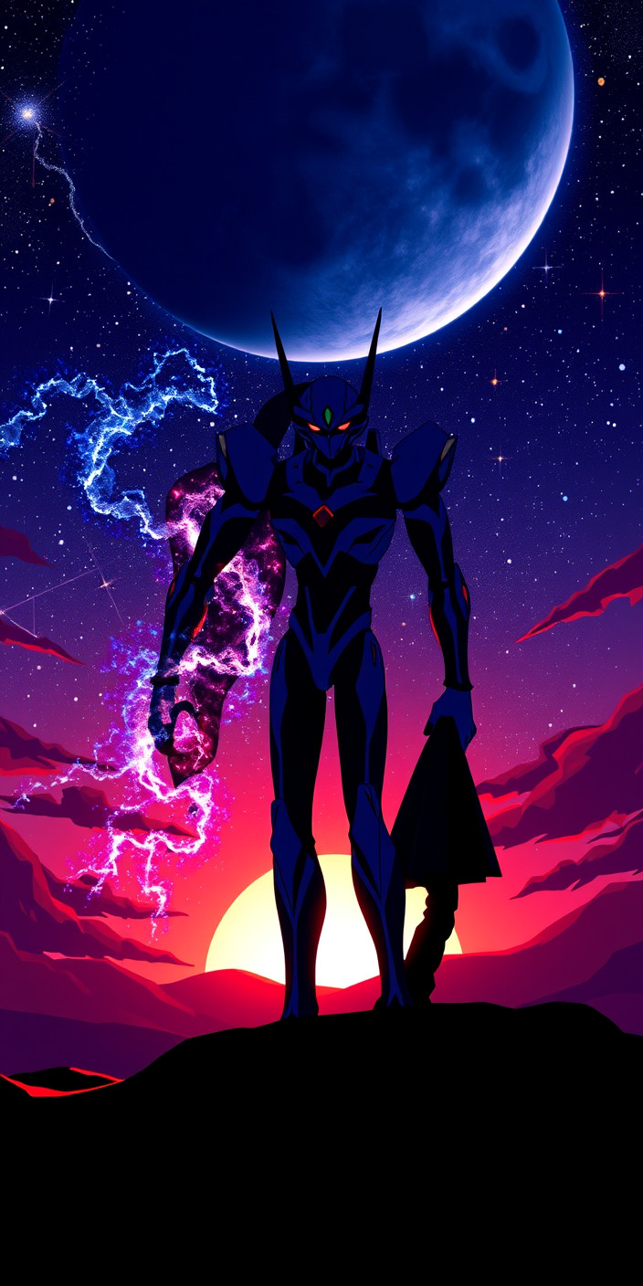 Evangelion 3 Phone Wallpaper