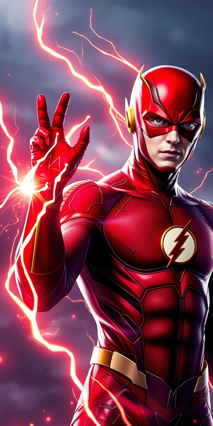 The flash 5 Phone Wallpaper