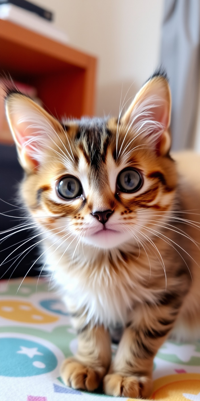 Cute cat 8 Phone Wallpaper
