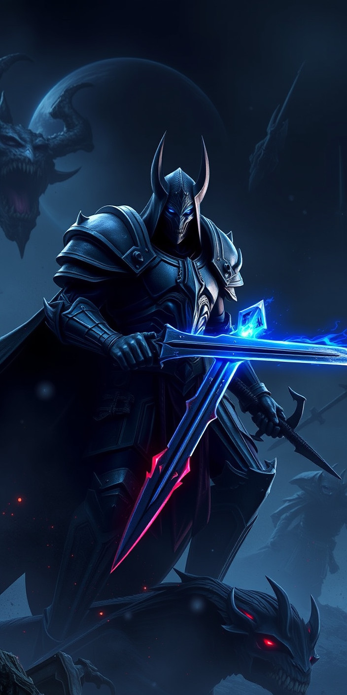 Death knight 8 Phone Wallpaper