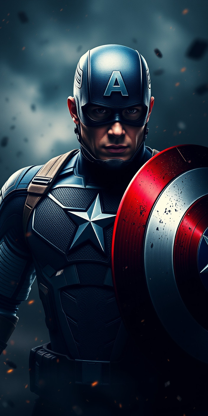 Captain america  4k 7 Phone Wallpaper