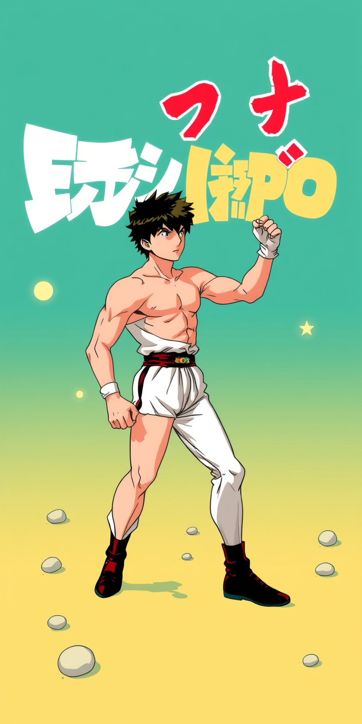 Hajime no ippo 8 Phone Wallpaper