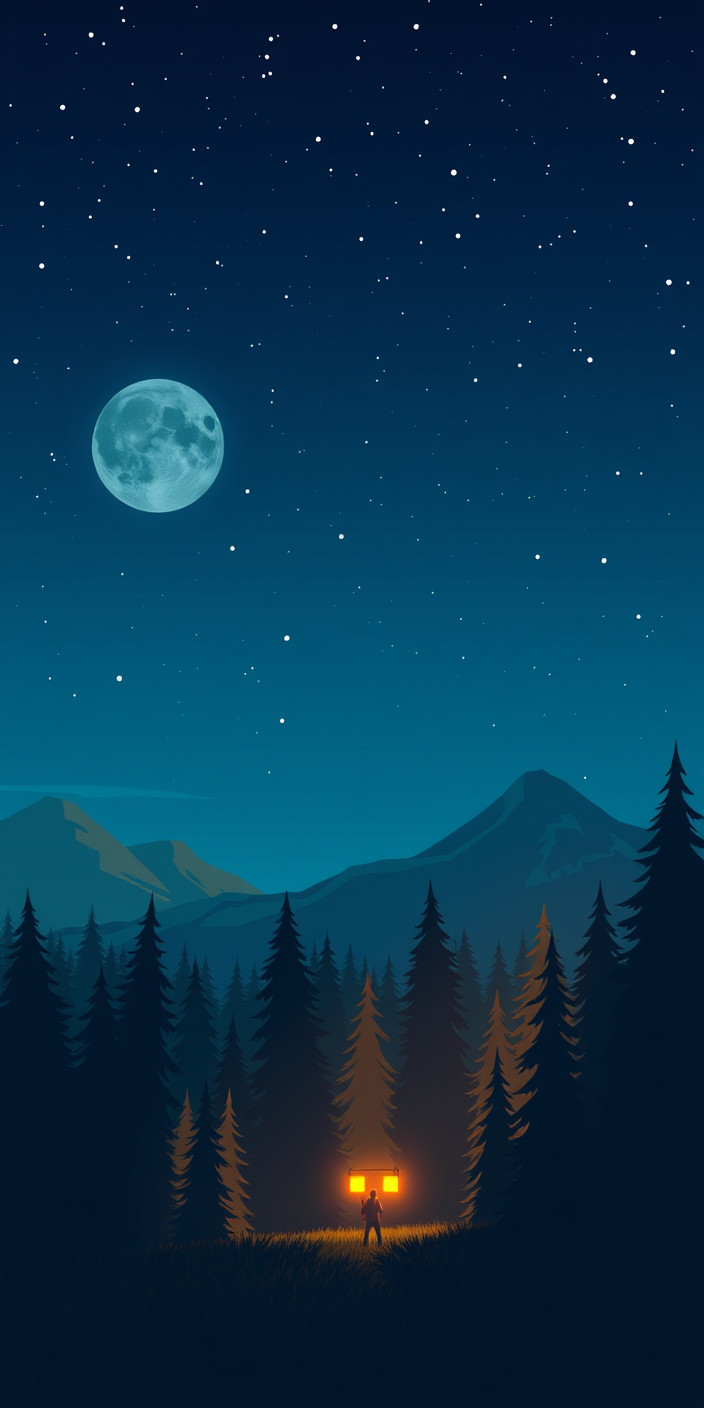 Firewatch 7 Phone Wallpaper