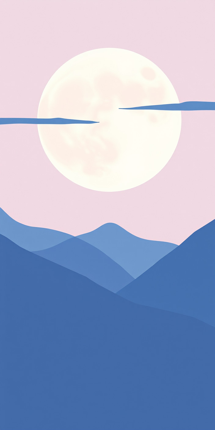 Minimalist anime 2 Phone Wallpaper