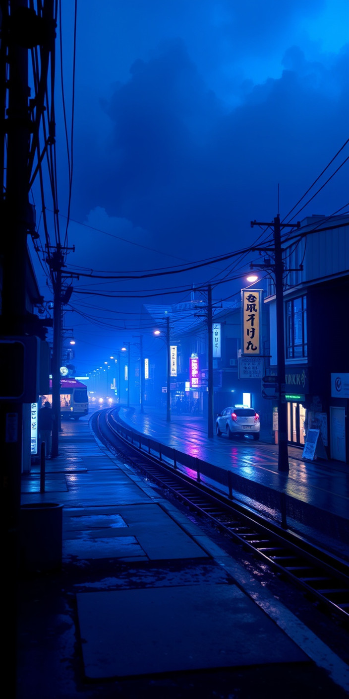 Blue period 8 Phone Wallpaper