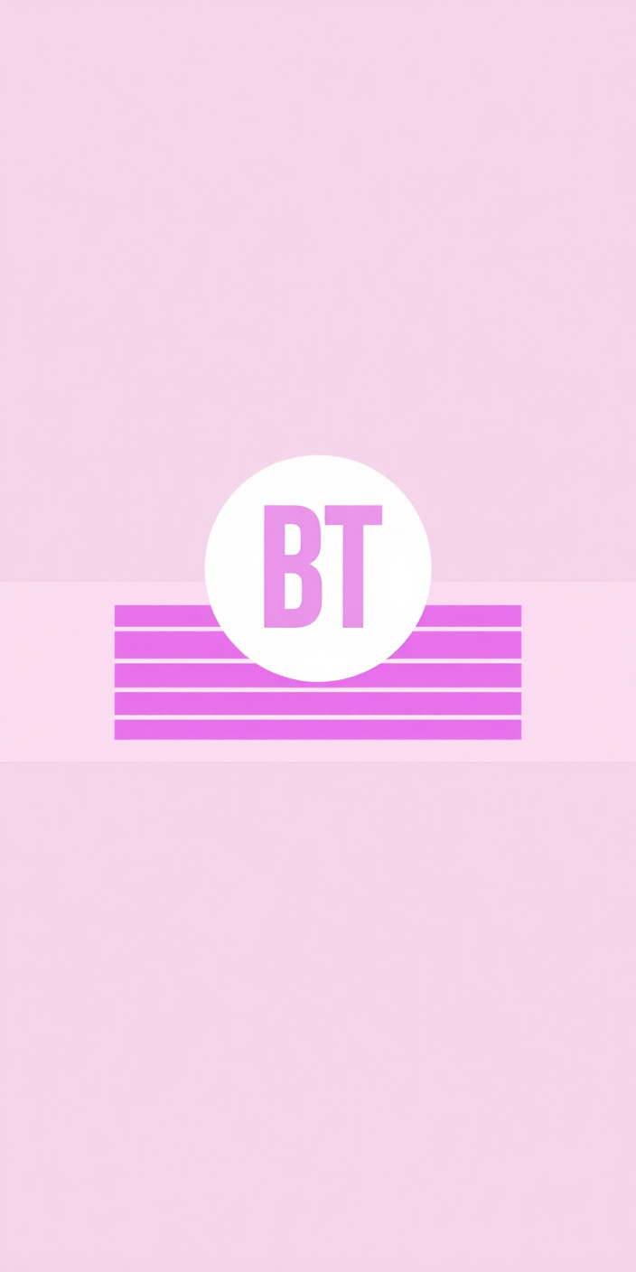 Bts logo 3 Phone Wallpaper